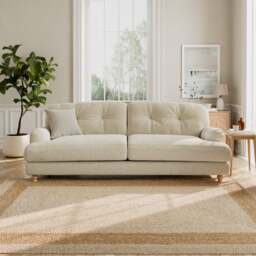 Martha Chunky Chenille 4 Seater Sofa - thumbnail 1