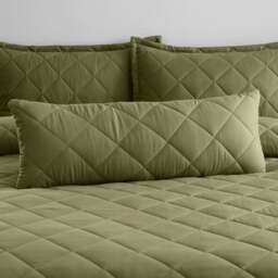 Helston Quilted Rectangle Cushion Cover