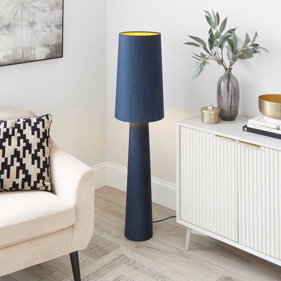 Nesa Velvet Floor Lamp - image 1