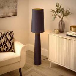 Nesa Velvet Floor Lamp - thumbnail 2
