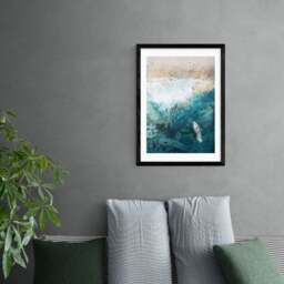East End Prints Azure Walk Print - thumbnail 1