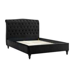 Rosa Bed Frame, Velvet - thumbnail 6