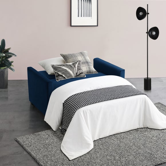 Serena Velvet 2 Seater Sofa Bed - image 1