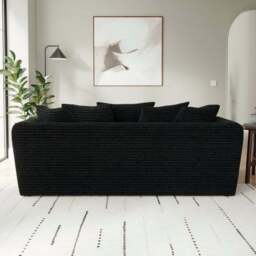 Blake Horizontal Jumbo Cord 3 Seater Sofa - thumbnail 3
