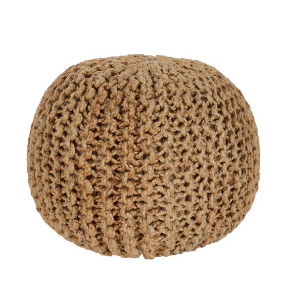 Knitted Pouffe