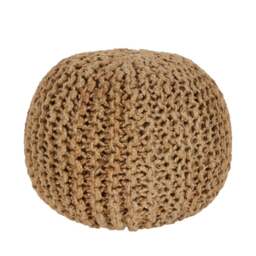 Knitted Pouffe