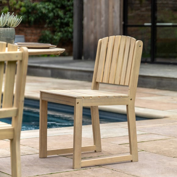 Cedar & Sage Cento Acacia Wood Outdoor Dining Chair - image 1