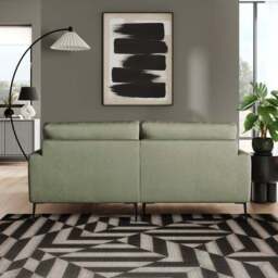 Lawson Matte Plush Velvet Corner Chaise Sofa - thumbnail 3