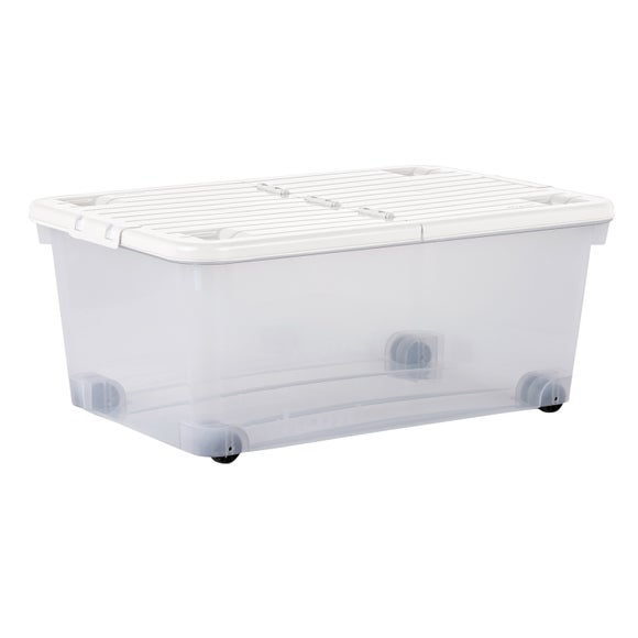Wham Underbed Storage Box with Wheels & Lid