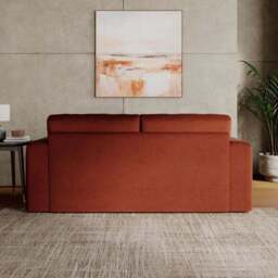 Abel Matte Velvet Reversible Corner Chaise Sofa - thumbnail 2
