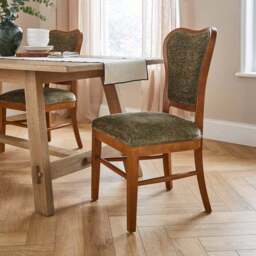 Betty Dining Chair, Sage Soft Chenille - thumbnail 2