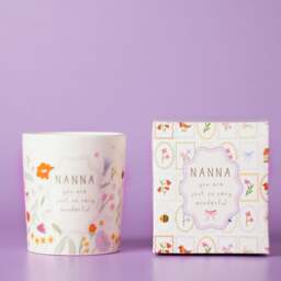 Love Life Nanna Lychee & Raspberry Ceramic Candle - thumbnail 1