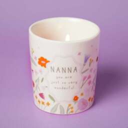 Love Life Nanna Lychee & Raspberry Ceramic Candle - thumbnail 3