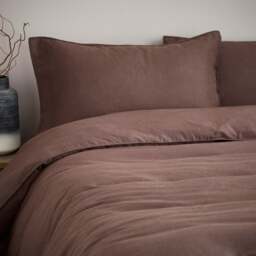 Cotton Linen Standard Pillowcase Pair - thumbnail 1