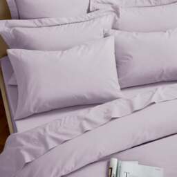 Dorma Crisp & Fresh 400 Thread Count Egyptian Cotton Percale Standard Pillowcase - thumbnail 1
