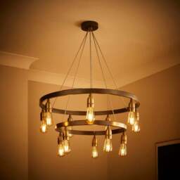 Marsden Industrial Hoop Ceiling Light - thumbnail 2