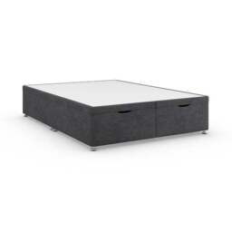Everyday End Opening Ottoman Bed Frame, Woven Fabric - thumbnail 2