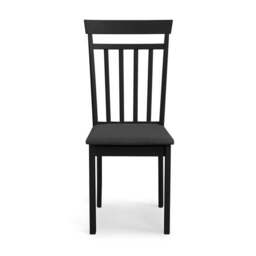 Coast Set of 2 Dining Chairs, Faux Linen - thumbnail 3