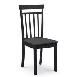Coast Set of 2 Dining Chairs, Faux Linen - thumbnail 4