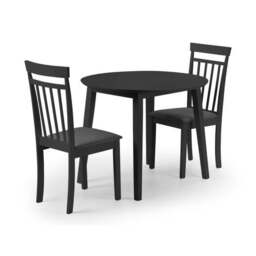 Coast Set of 2 Dining Chairs, Faux Linen - thumbnail 6