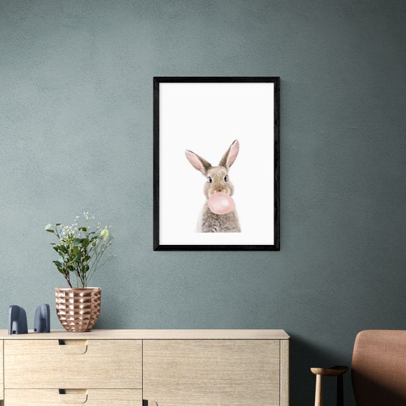 East End Prints Bubble Gum Bunny Print by Sisi and Seb - image 1