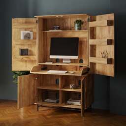 Bryant Hideaway Computer Cabinet Desk