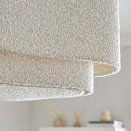 Boucle Puddle Two Tier Lamp Shade - thumbnail 3