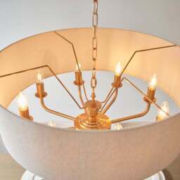 Vogue Sandringham Mid Century 8 Light Adjustable Pendant Light - thumbnail 2
