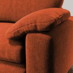 Magnus Vintage Soft Chenille Snuggle Sofa - thumbnail 5