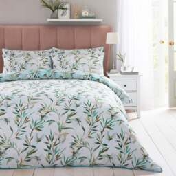 Dorma Nature Garden 100% Cotton Duvet Cover and Pillowcase Set - thumbnail 1