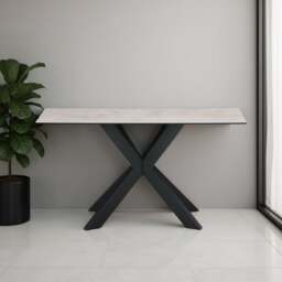 Indus Valley Athena Ceramic Console Table - thumbnail 1
