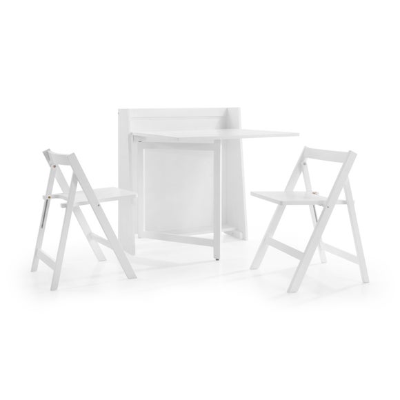 Helsinki 2 Seater Round Dining Table with 2 Chairs - image 1