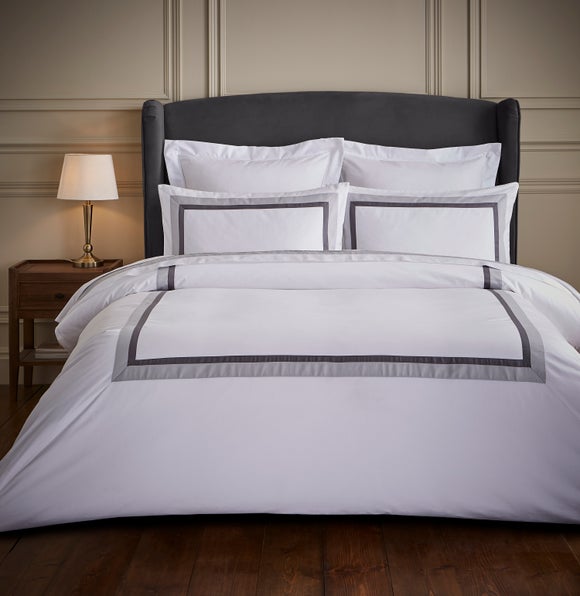 Dorma Alderton 100% Cotton Sateen Duvet Cover & Pillowcase Set - image 1