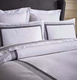 Dorma Alderton 100% Cotton Sateen Duvet Cover & Pillowcase Set - thumbnail 5