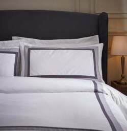 Dorma Alderton 100% Cotton Sateen Duvet Cover & Pillowcase Set - thumbnail 2
