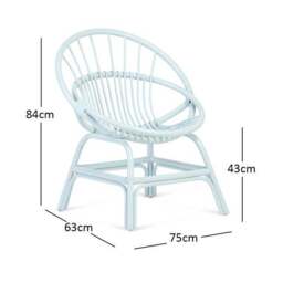 Desser Moon Rattan Chair - thumbnail 4