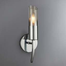 Corvus Chrome Wall Light - thumbnail 1