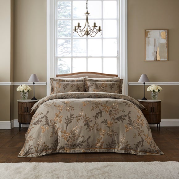 Dorma Moonlight Blossom 100% Cotton Duvet Cover & Pillowcase Set - image 1