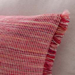 Ava Fringe Cotton Rectangle Cushion - thumbnail 6