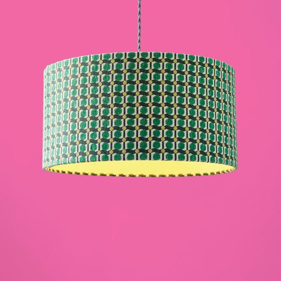 Yinka Ilori Sweet Flows Easy Fit Drum Lamp Shade - image 1