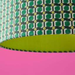 Yinka Ilori Sweet Flows Easy Fit Drum Lamp Shade - thumbnail 4