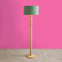 Yinka Ilori Sweet Flows Easy Fit Drum Lamp Shade - thumbnail 3