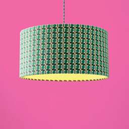 Yinka Ilori Sweet Flows Easy Fit Drum Lamp Shade
