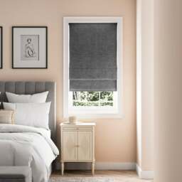 Genoa Chenille Easy Chain Blackout Roman Blind