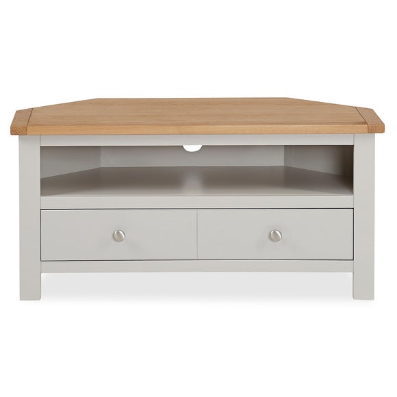 "Bromley Corner TV Unit, Oak for TVs up to 40"""