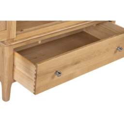 Cotswold Double 1 Drawer Wardrobe, Oak - thumbnail 5