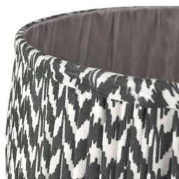 Vienna Chevron Mushroom Pleat Lamp Shade - thumbnail 5