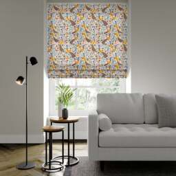Peacock Made to Measure Roman Blind - thumbnail 1