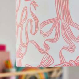 Bows Easy Fit Lamp Shade - thumbnail 4
