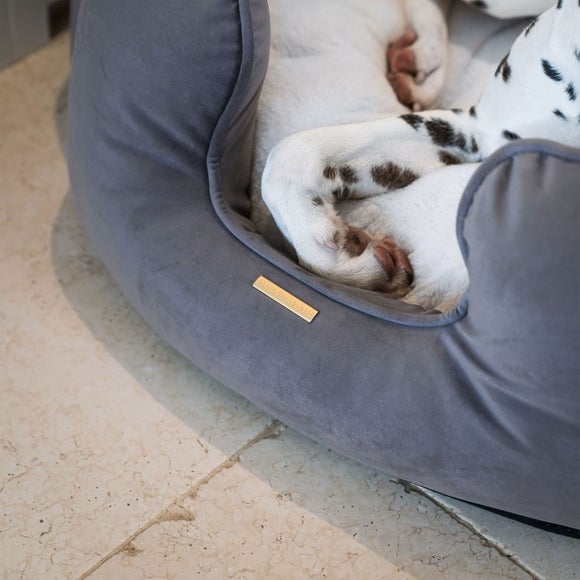 Lords and Labradors Velvet High Wall Dog Bed - image 1